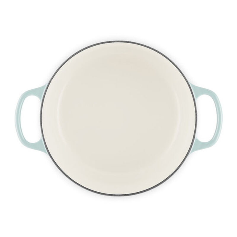 Le Creuset Signature Round Casserole 24cm - Sea Salt image number 3
